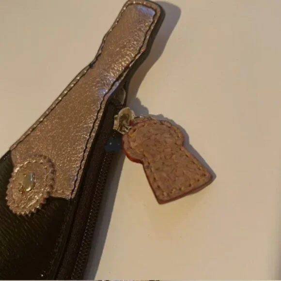 🖤💛Kate Spade Cheers Darling! Champagne Bottle Coin Purse💛🖤 NWT - Picture 3 of 3